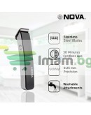 Безжична машинка тример за коса, брада и тяло NOVA